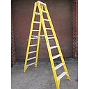 double side ladder 12ft" 120KG blue