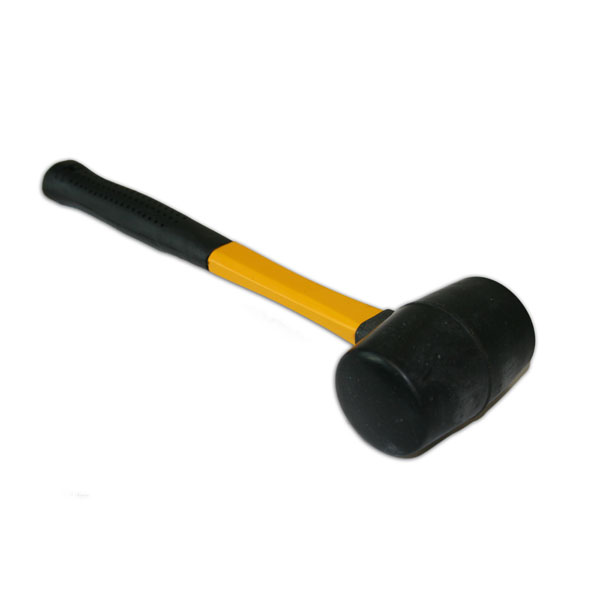 Black Rubber Mallet F/G Handle 24OZ