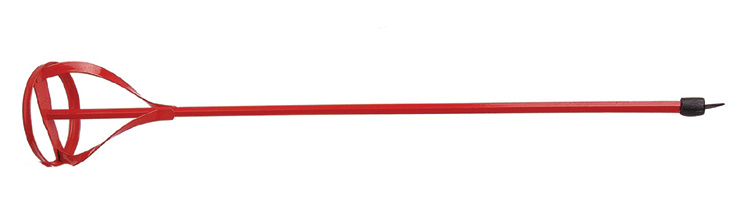 Paint Mixer 80x400 red 