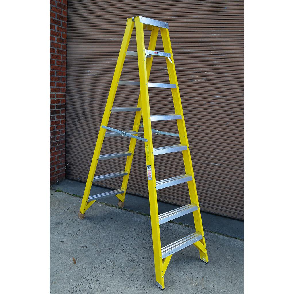 F/G Ladder double side 10" 3.0m 120kg blue