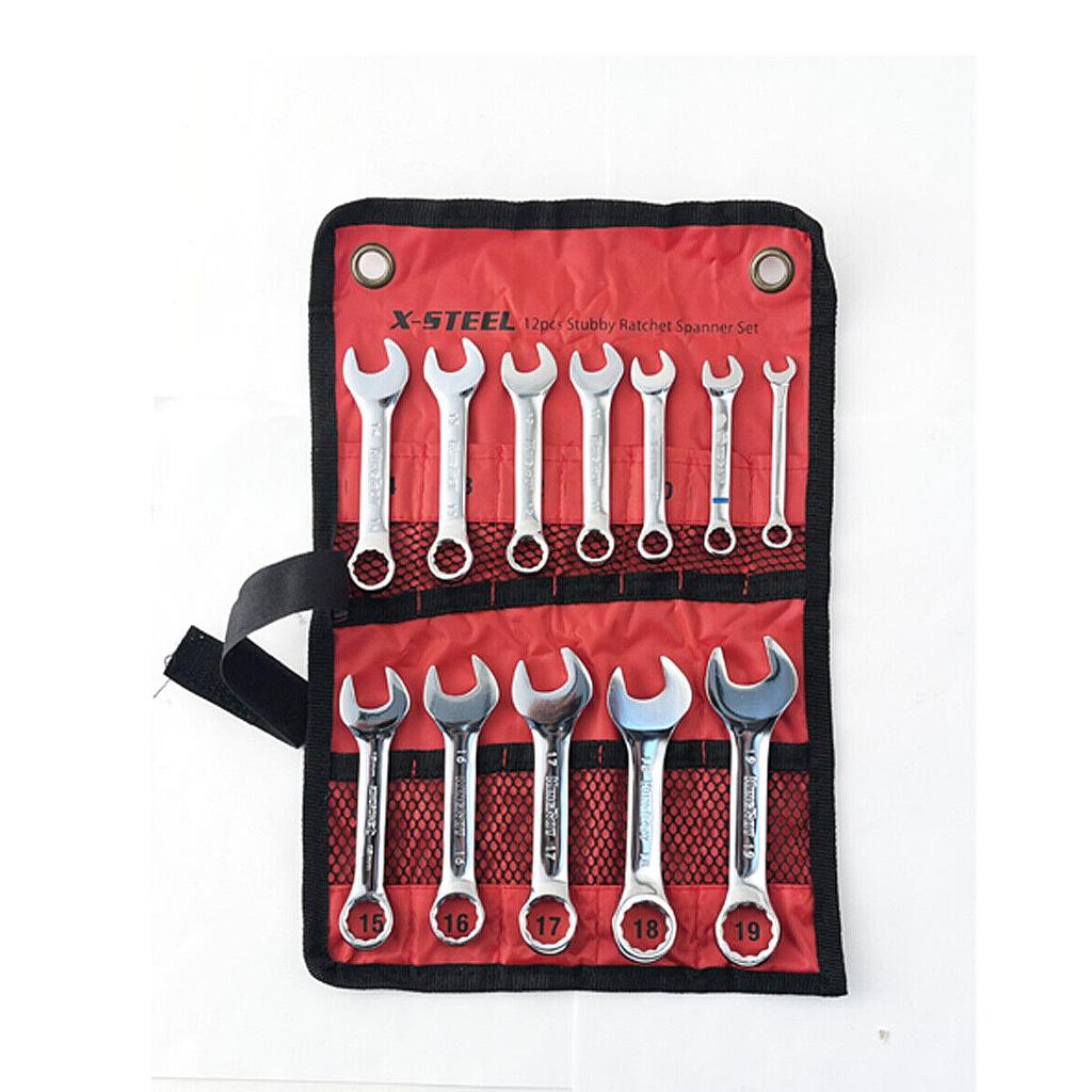 10 pcs stubby spanner 