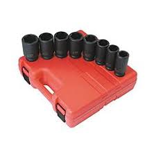 3/4" 10 pcs Deep Impact Socket 24-46mm good